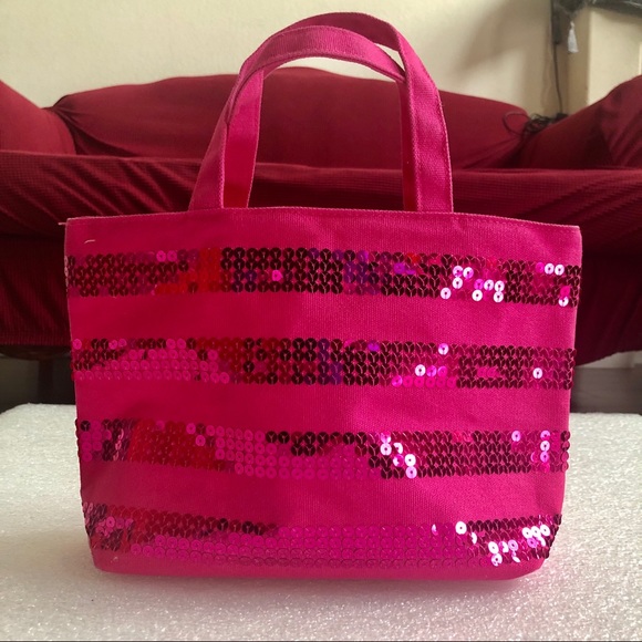 Victoria’s Secret Embellished Pouch With Handle - Picture 3 of 8